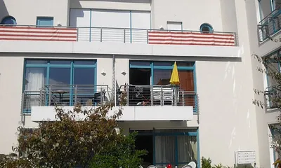 Blick auf die Terrasse