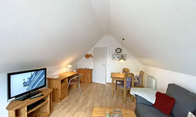 Wohnzimmer mit TV