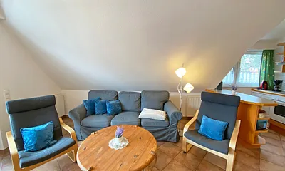Haus Rügenwelle, 3-Zimmer-Ferienwohnung (Whg. 3 mit Balkon)