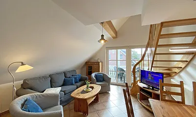 Haus Rügenwelle, 3-Zimmer-Ferienwohnung (Whg. 4 mit Balkon)