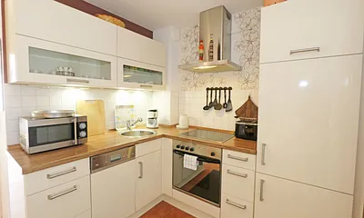 moderne Küchenzeile