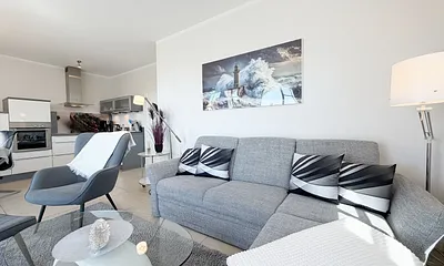 Couch im Wohnbereich