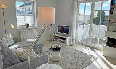 Villa Wilhelmine, 3-Zimmer-Ferienwohnung (Whg. 3 mit Balkon)