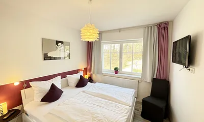 Villa Wilhelmine WE 04 Schlafzimmer