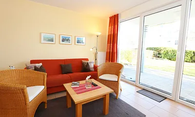 Haus Möwe, 2-Zimmer-Ferienwohnung (Whg.1 mit Terrasse)