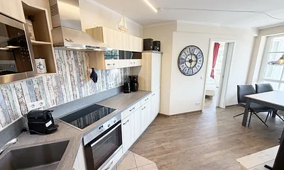 Haus Altensien WE 466 - kombinierter Koch- und Essbereich