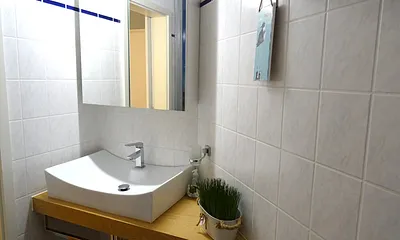 Waschbecken im Badezimmer