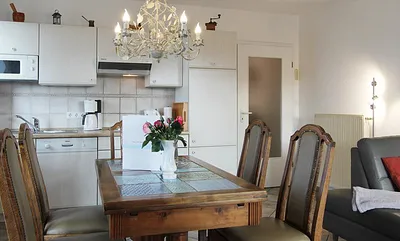 Essbereich und offene Küche