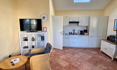 Wohnbereich mit Küchenzeile