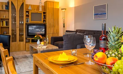 Haus am Waldrand, 2-Zimmer-Ferienwohnung (Strandläufer)