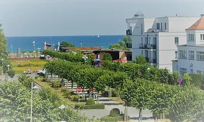 Ostseeblick vom Balkon