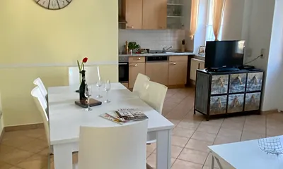 Esstisch im Wohnbereich