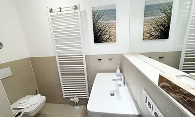 Haus Meeresblick A 2.12 BLU -modernes Duschbad