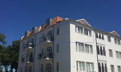 Ruhige Schlafzimmer nach hinten raus