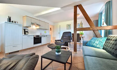 Wohnbereich mit offener Küche