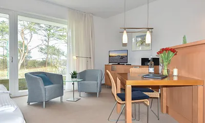 offener Wohn- & Schlafraum