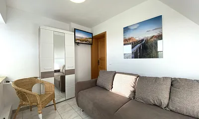 Schlafzimmer Nr.2 mit Schlafsofa