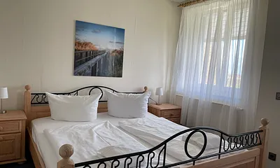 Schlafzimmer Nr.1  mit Doppelbett