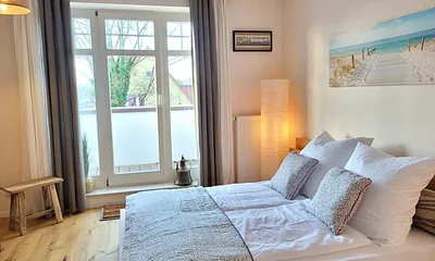 In Sichtweite vom Strand, 3-Zimmer-Ferienwohnung (Käthchen)