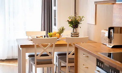 Koch- und Essbereich