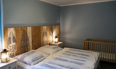 Schlafzimmer 2 mit Doppelbett 180x200