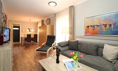 Appartementhaus "Ostseeblick" - direkt am Strand!, 2-Zimmer-Ferienwohnung (Fewo "Rügen 12")
