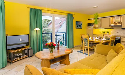 Ferienwohnung Finn im „Haus auf der Düne“, 3-Zimmer-Ferienwohnung (Ferienwohnung Finn)