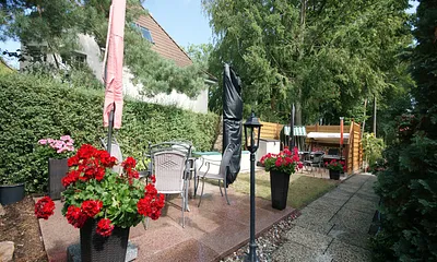 Außenbereich mit Grillecke