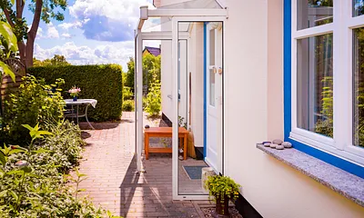 Separater Eingang zur Fewo