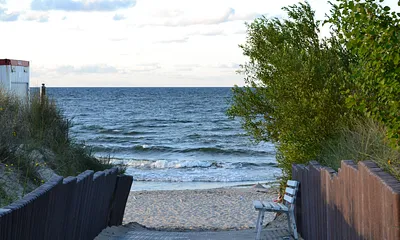 Ihr Strandaufgang in Zempin - 75 Meter entfernt