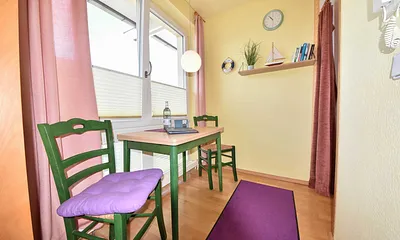 offener Wohn- & Schlafbereich