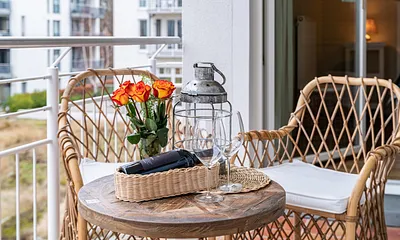 ... ist bequem möbliert für 4 Personen.