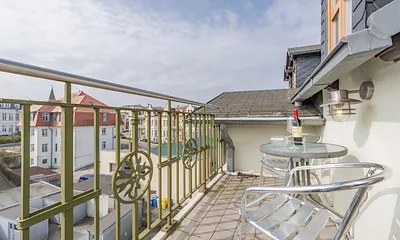 Balkon vom Schlafzimmer