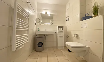Badezimmer mit WC