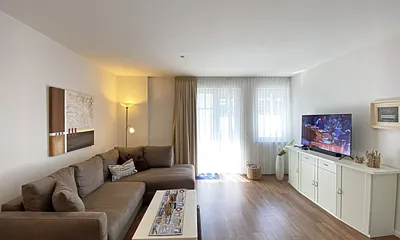 Wohnzimmer mit TV