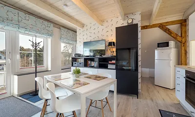 TV, DVD-Player, CD-Radio und WLAn sind vorhanden.