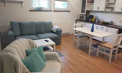 Wohnzimmer und Küche