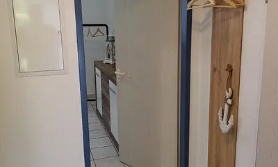 Blick ins Schlafzimmer