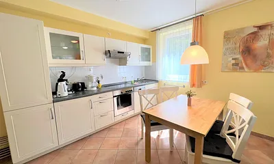 Wohnbereich mit Küche