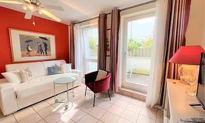 Wohnbereich mit Küche