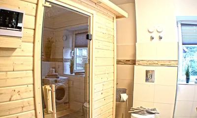 Sauna in Badezimmer 01