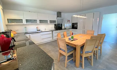 Wohnbereich mit Küche