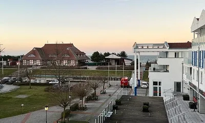 Blick auf die Seebrücke