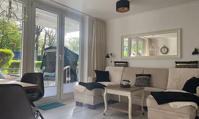 Wohnzimmer mit Schlafcoach