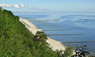 Blick von der Steilküse