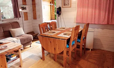 Wohnzimmer mit Sitzecke