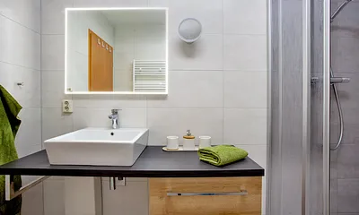 unser neues Duschbad