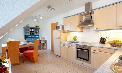 unsere vollausgestattete Küche