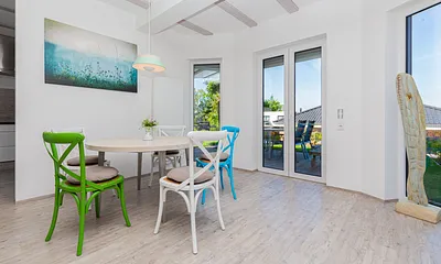 Esstisch für gemeinsames Essen