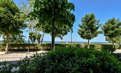 Ostseeblick vom Balkon